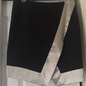 Black and gold sexy skirt